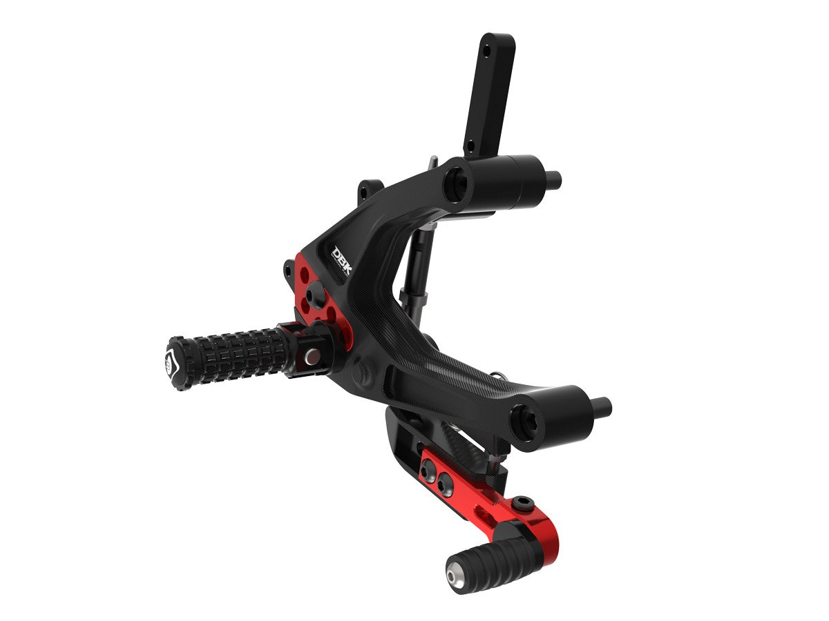 PRV201 - PANIGALE V2 MY25 ADJUSTABLE REARSETS - DBK Special Parts - 14