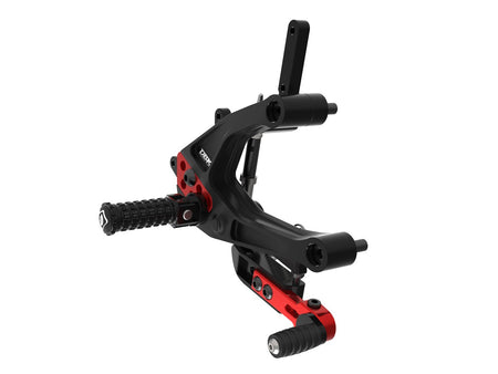 PRV201 - PANIGALE V2 MY25 ADJUSTABLE REARSETS - DBK Special Parts - 14