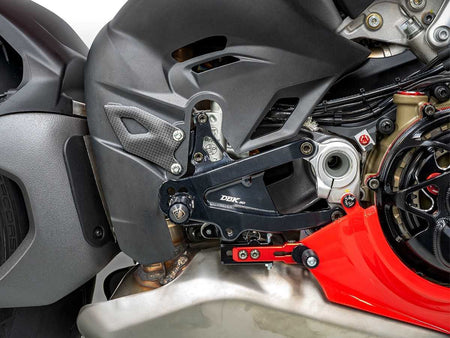 PRV402 - PANIGALE V4 MY25 ADJUSTABLE SBK REARSETS - DBK Special Parts - 7