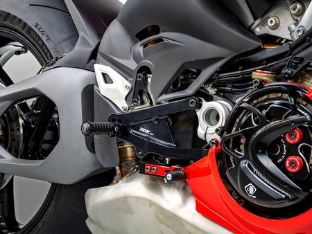 PRV402 - PANIGALE V4 MY25 ADJUSTABLE SBK REARSETS - DBK Special Parts - 8