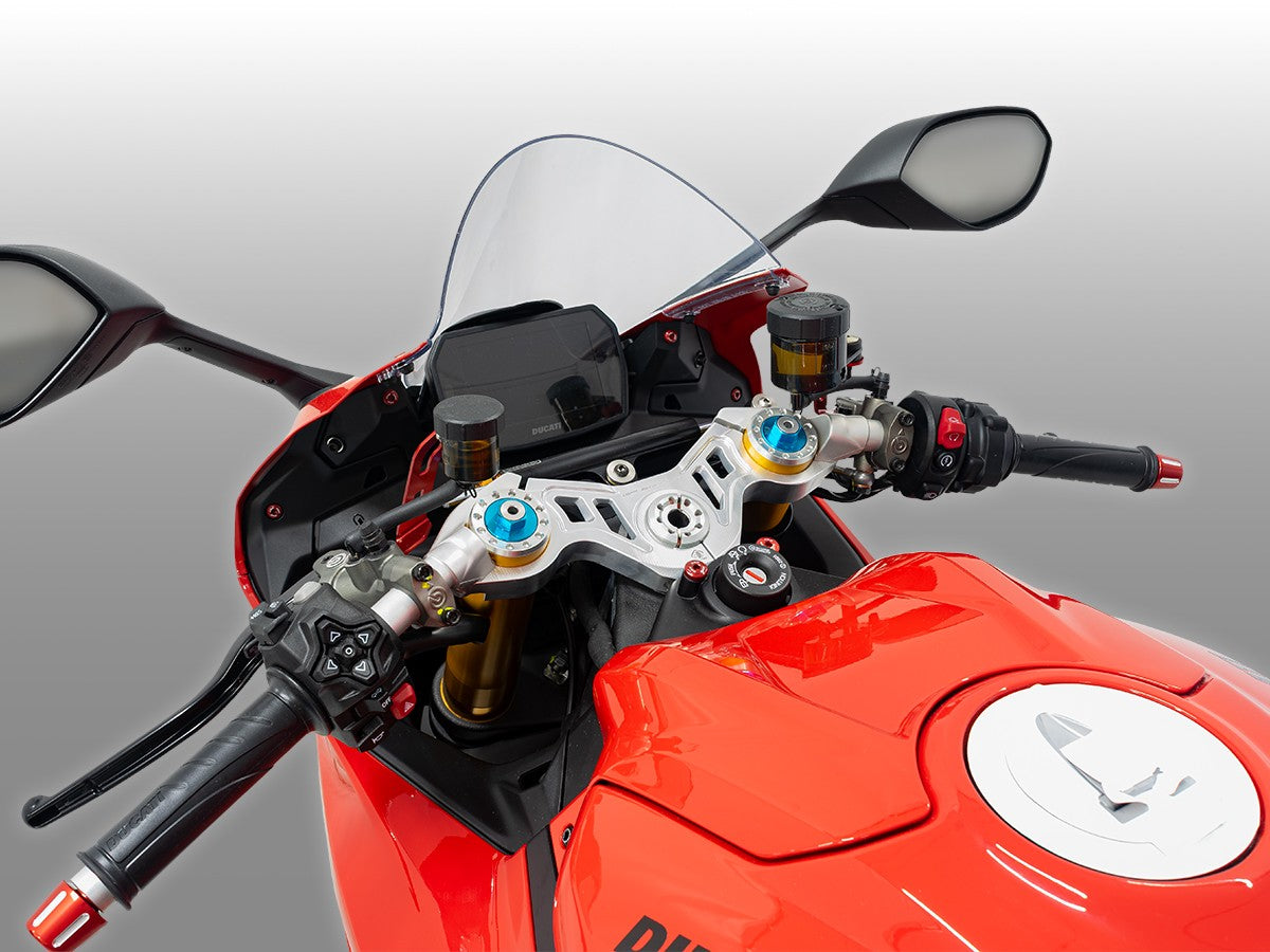 PSS11 - PANIGALE V2 MY 2025 UPPER STEERING PLATE GP EDITION - DBK Special Parts - 4