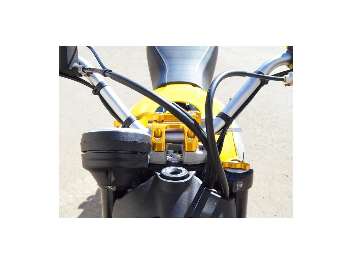 SAS08 - KIT MOUNT STEERING DAMPER SCRAMBLER - DBK Special Parts - 4