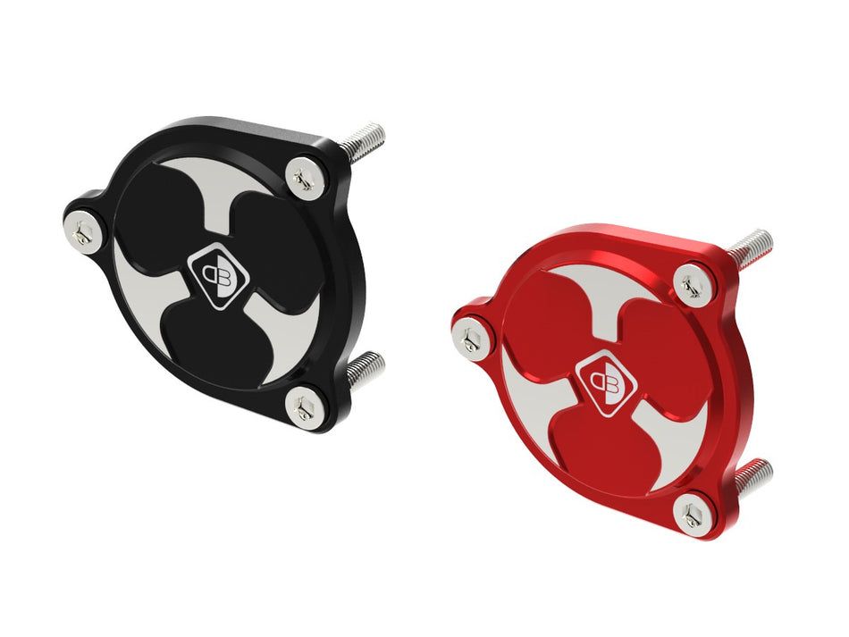 SLI16 - DIAVEL V4 OIL FILTER CAP COVER - DBK Special Parts - 1