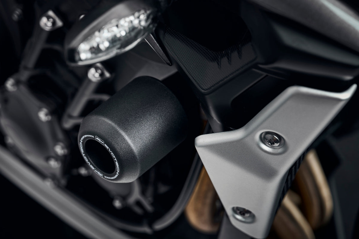 Evotech Triumph Street Triple RX Crash Bobbins 2015 - 2016 - 5