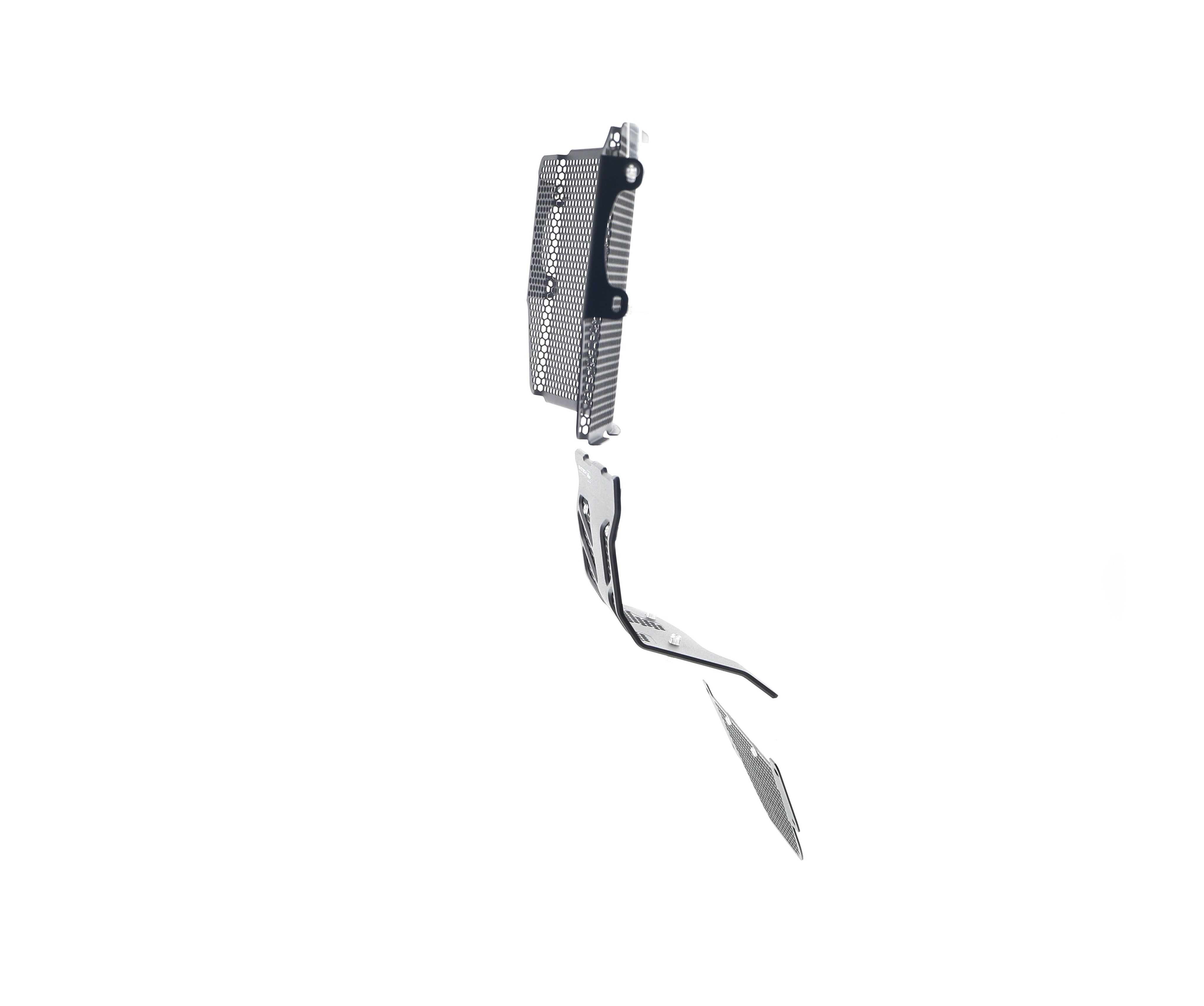 Evotech Ducati Monster 1200 25 Anniversario Radiator Oil Cooler and Engine Guard set 2020+ - 8