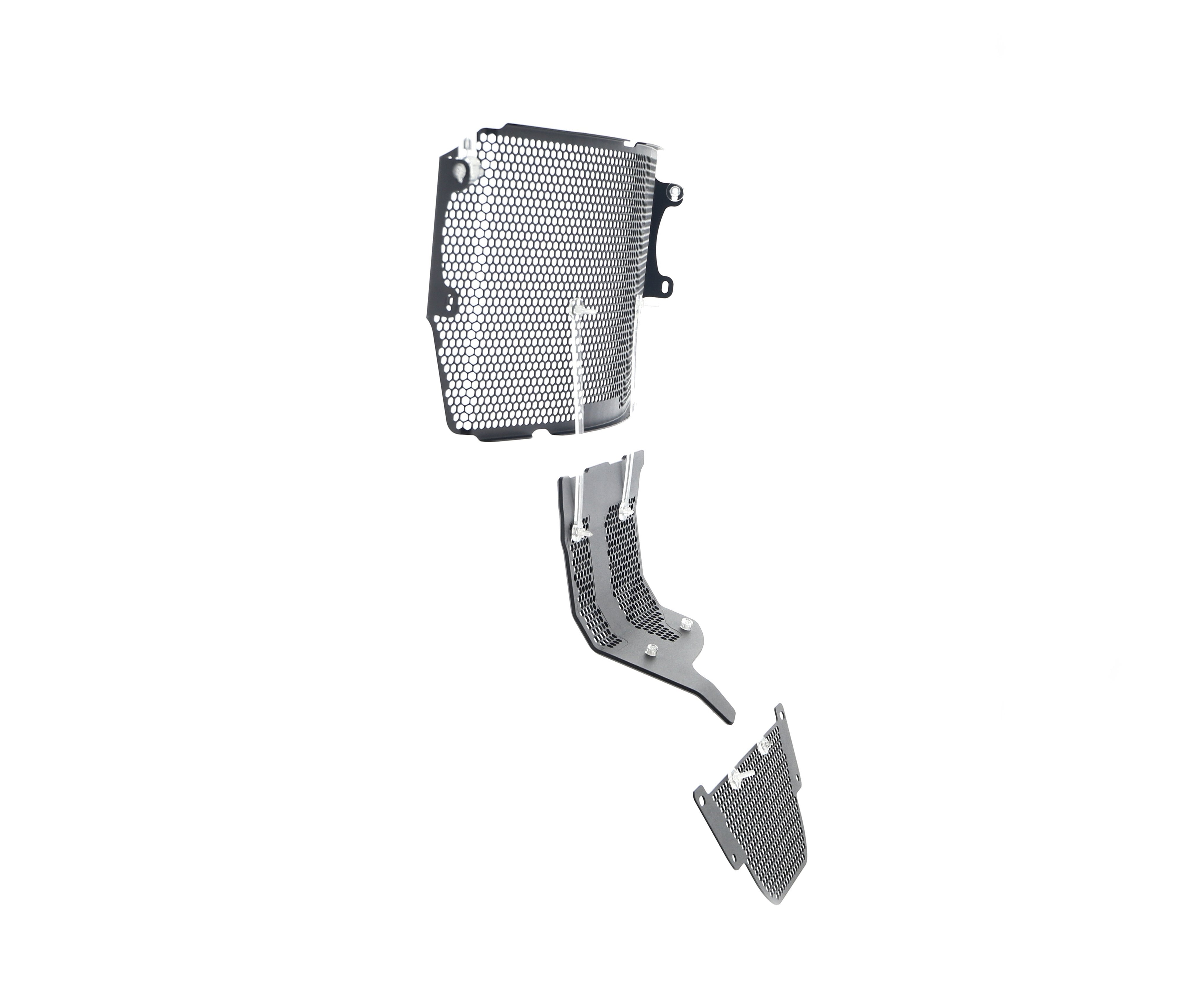 Evotech Ducati Monster 1200 25 Anniversario Radiator Oil Cooler and Engine Guard set 2020+ - 10