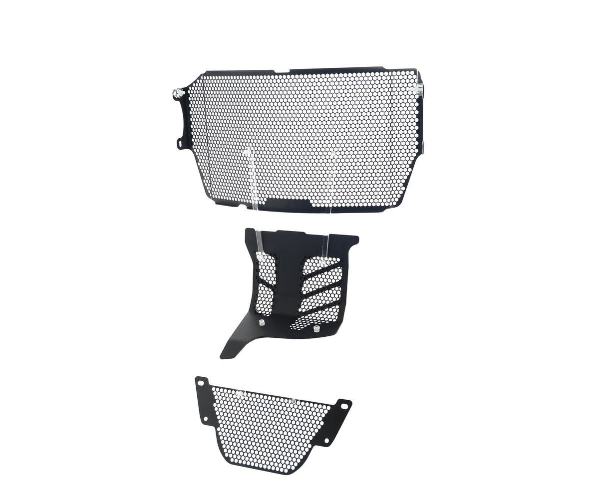 Evotech Ducati Monster 1200 Radiator Oil Cooler and Engine Guard set 2013 - 2016 - 16