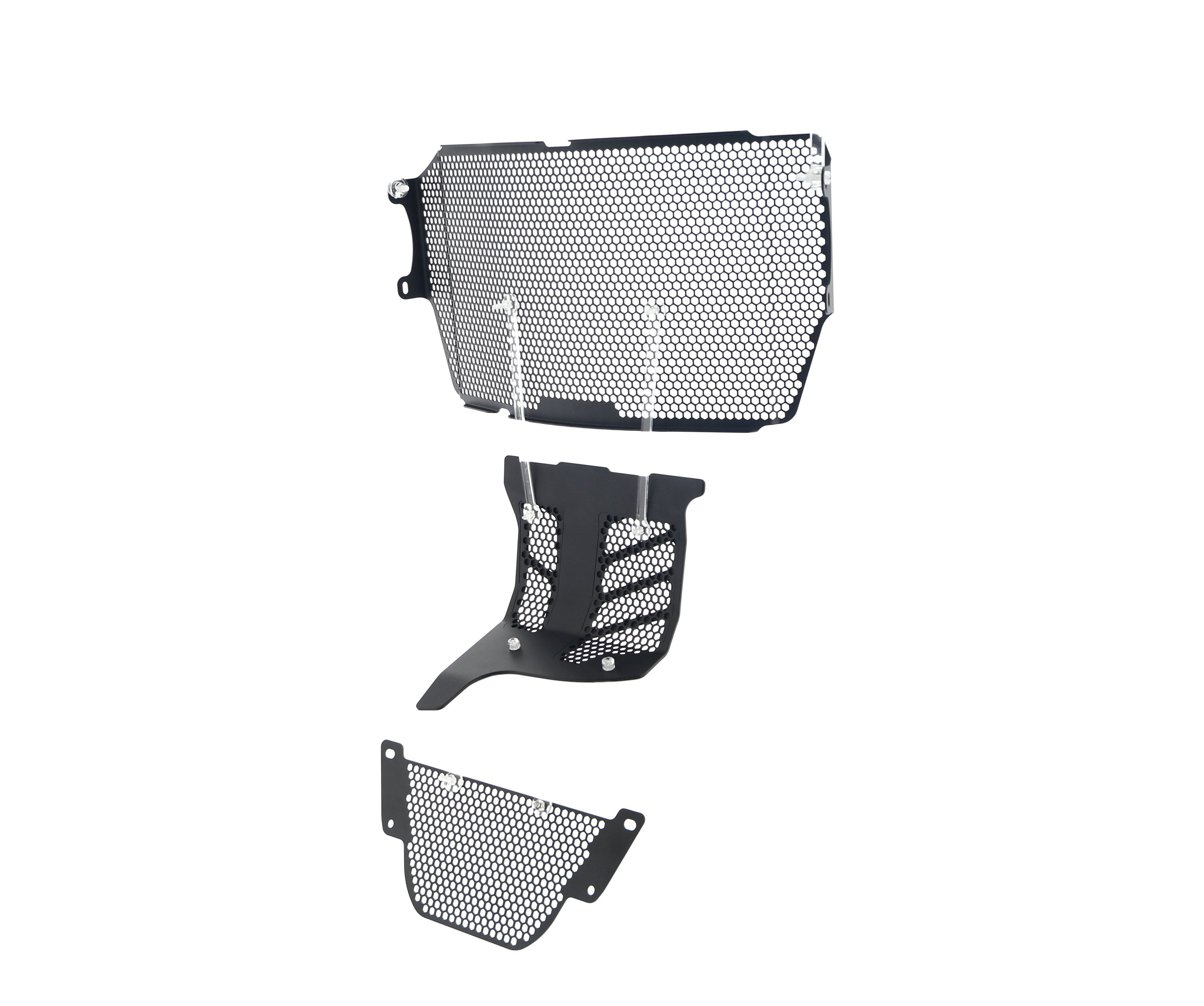 Evotech Ducati Monster 1200 Radiator Oil Cooler and Engine Guard set 2013 - 2016 - 17