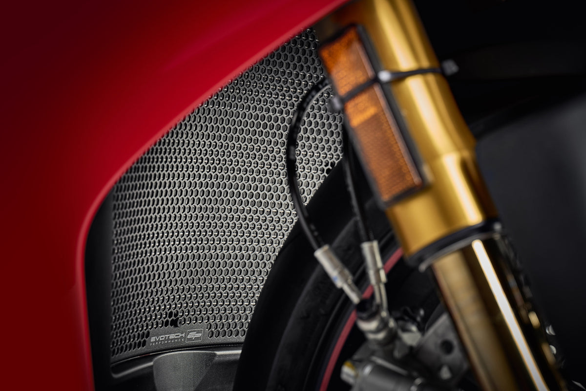 Evotech Ducati Panigale V4 Speciale Radiator Guard Set (2018-2020) - 2