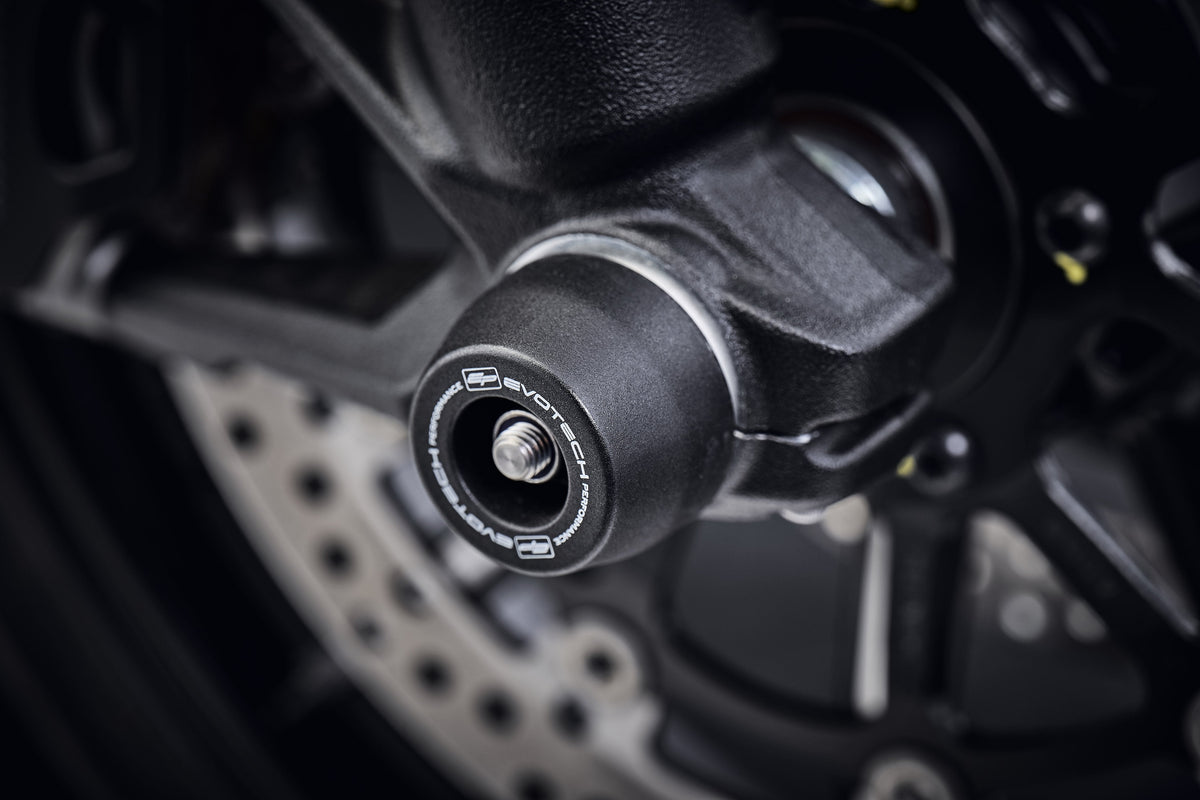 Evotech Front Spindle Bobbins - Ducati Scrambler 1100 Special (2018-2020) - 2