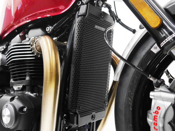 Evotech Radiator Guard - Triumph Bonneville T100 (2017+) - 2