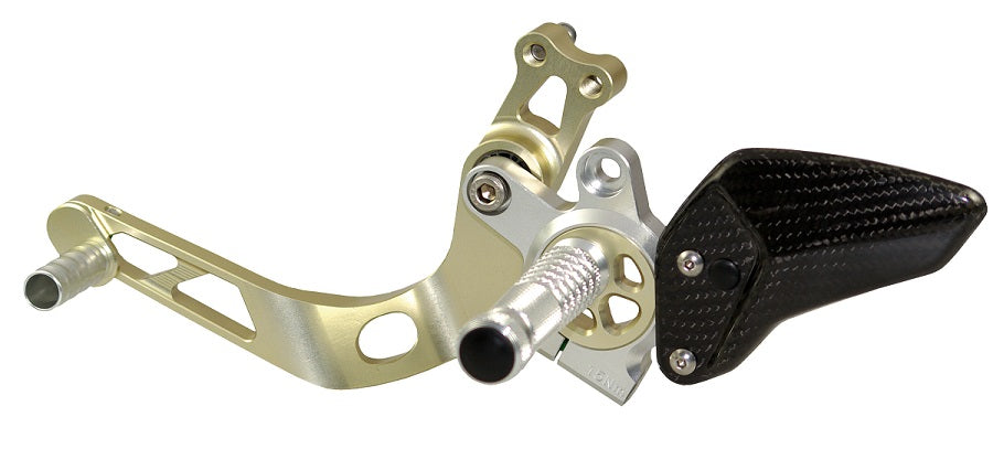 Gilles Tooling adjustable rearset for BMW R1200S