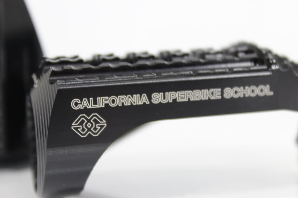 Gilles Tooling Sportbike Footpegs- Keith Code's California Superbike School