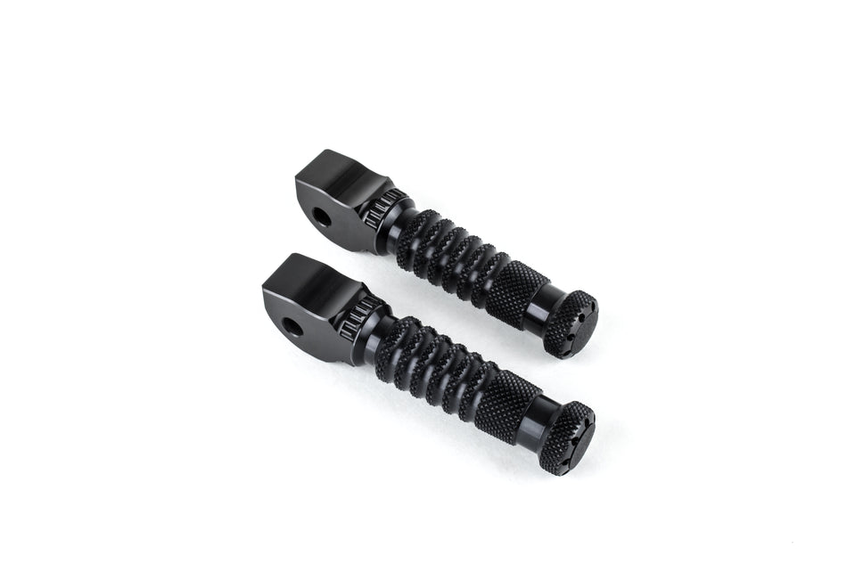 Gilles Tooling Sport foot peg set,rider, pillion, black