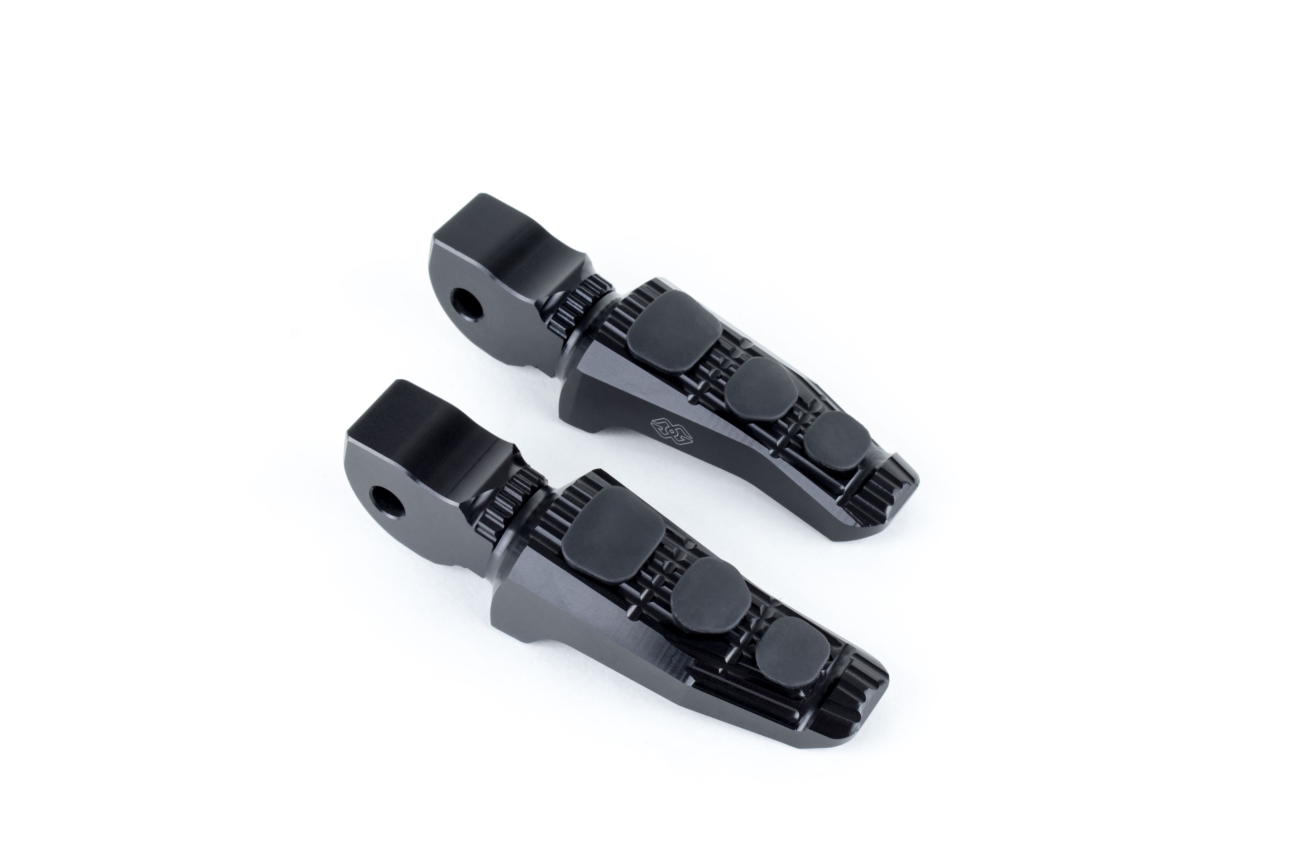 Gilles Tooling Touring foot peg set, pillion, black