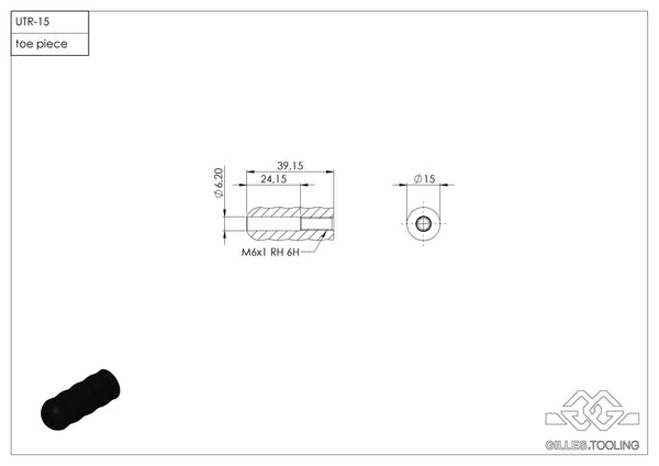 Gilles Tooling UTR-15 Gear Lever Toe Piece